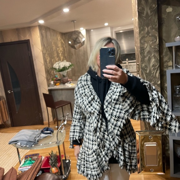 Anne Fontain tweeted fitted jailing jacket size fr40 - Picture 4 of 16